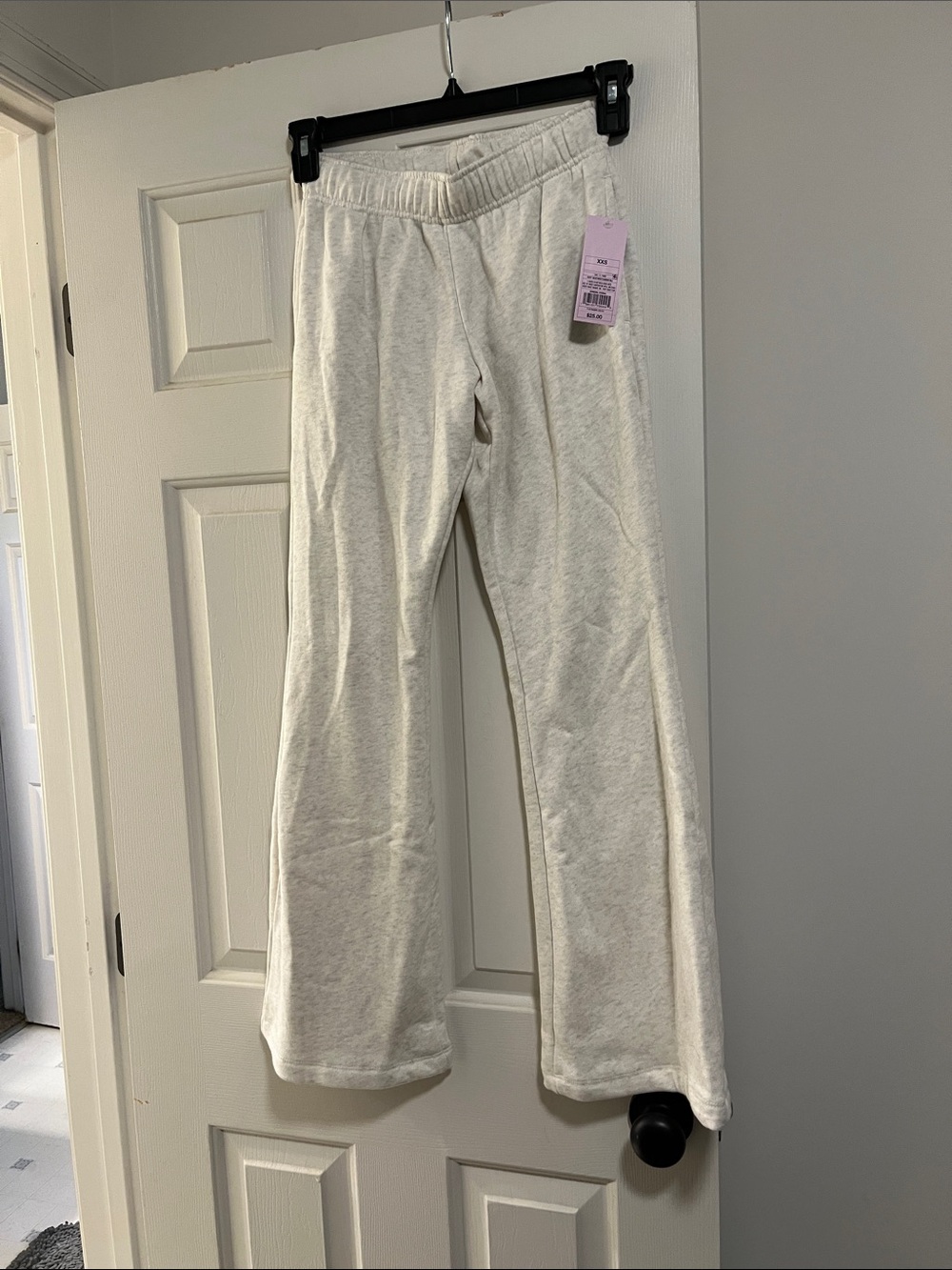 wild fable Kids Cream Fleece Wide-Leg Joggers